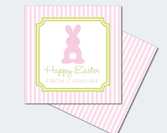 Printable Easter Bunny Printable / Easter Bunny Tag / Easter Tag / Easter School Tag / Editable Easter