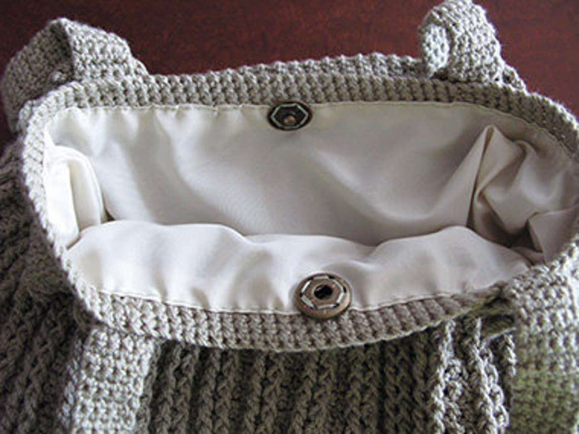 Crochet Pattern Crochet Bag Crochet Handbag Flowers Purse | Etsy