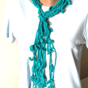 Crochet Scarf Pattern, Free Form Scarf Pattern,  Different Combinations Scarves, Easy Crochet, Crochet Chain Scarf, DIY Projects