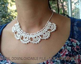 Crochet Necklace Pattern, Craft Your Own Stylish Crochet Necklace with Our Step-by-Step Tutorial