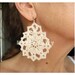 PDF Tutorial Crochet Two Designs (2 in 1) Earrings Pattern