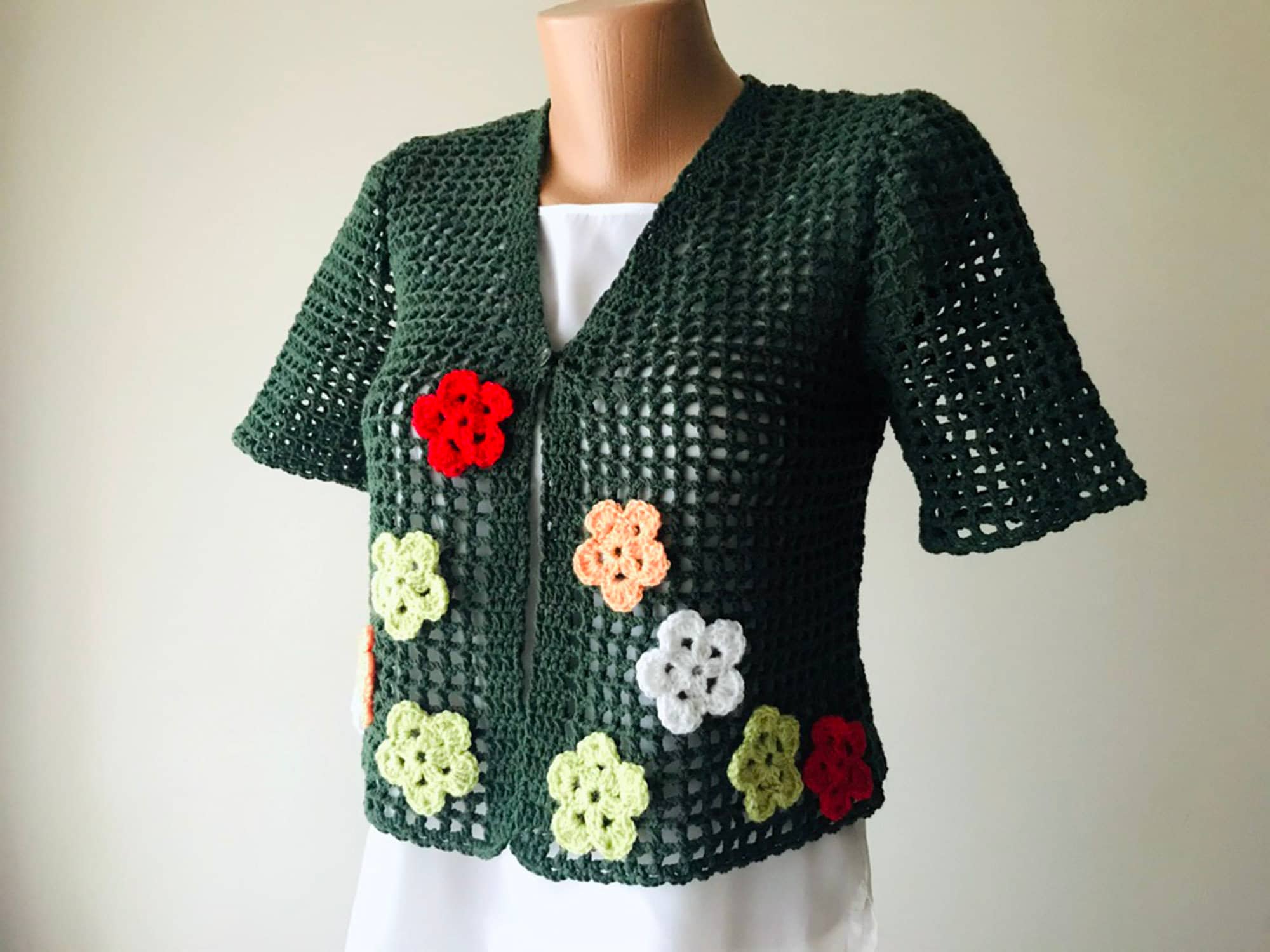 Crochet Cardigan Crochet Pattern 
