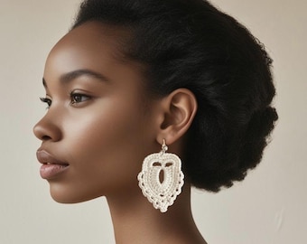 Crochet Skull Earrings Pattern: Easy DIY Tutorial (PDF Download)