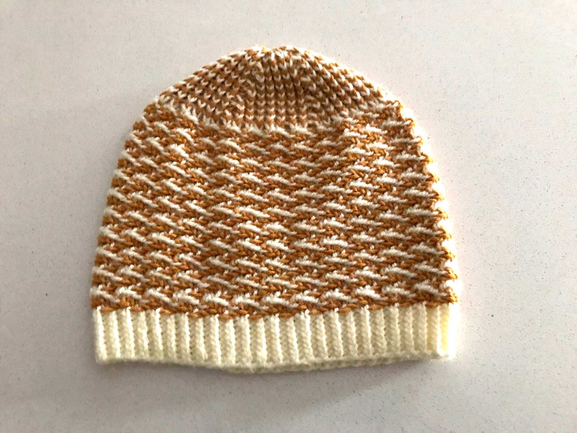 stone  アラン編み　ニットビーニー stoneisland ビーニーアラン編みニットキャップ3色