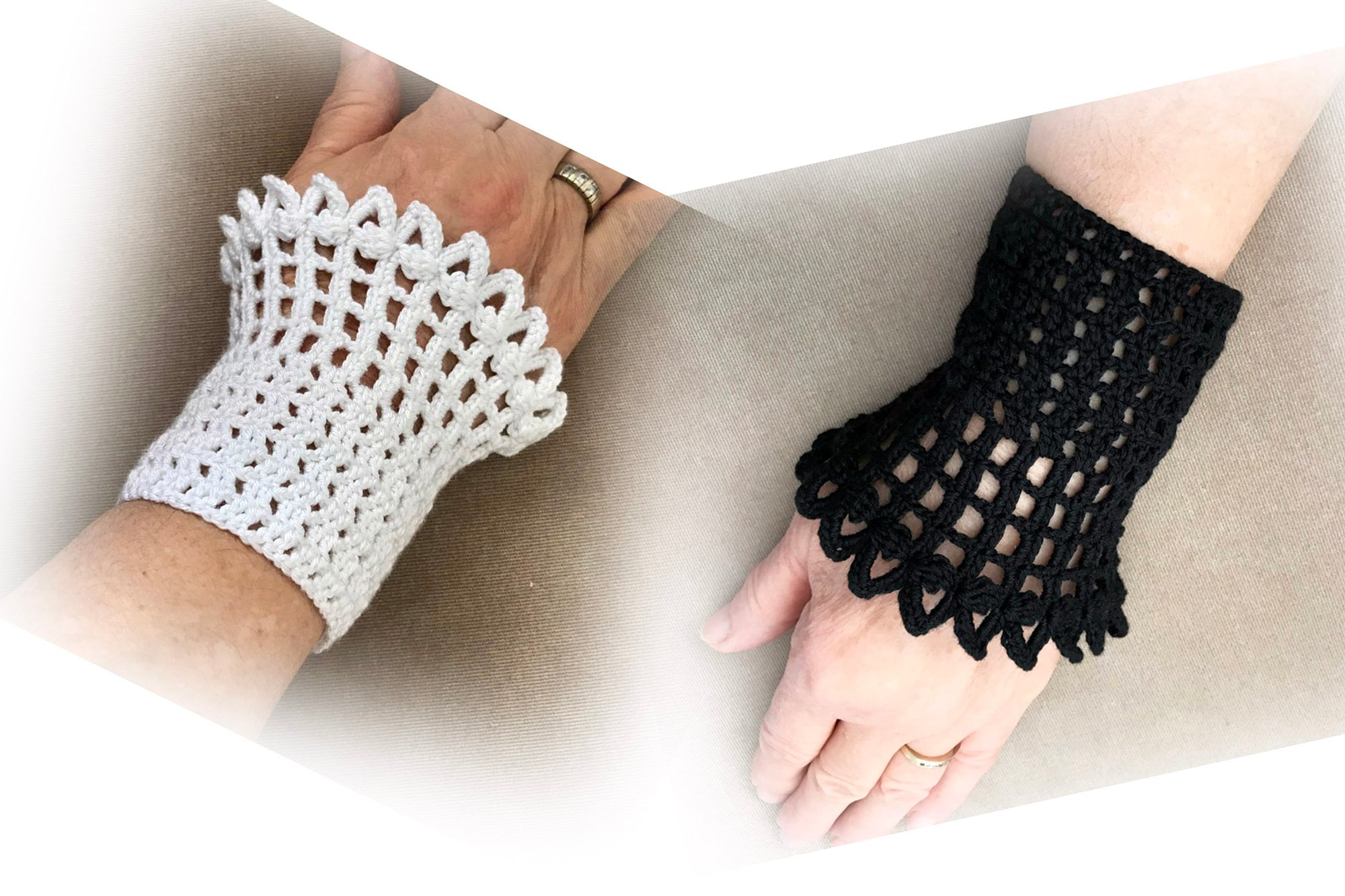 Cuff Crochet Pattern Crochet Cuff Bracelet Pattern: Easy Step-by-step Tutorial (PDF Pattern ...