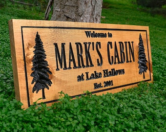 Personalisiertes Namensschild aus Holz, Rustikales Wohndekor, Einweihungsparty Geschenk, Bauernhaus Dekoration