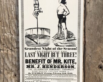 THE BEATLES Mr. Kite Sign | Rock and Roll | Music | Black and