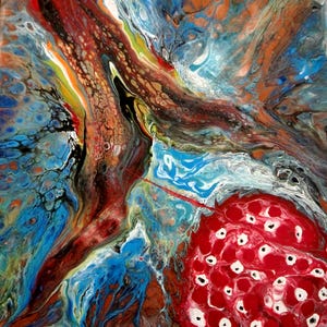 Acrylic Abstract 8 x 10