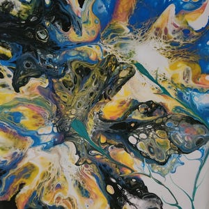 Acrylic Abstract 8 x 10