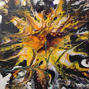 Acrylic Abstract 8 x 10