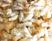 TWO Citrine Points Natural, Premium, Rock Hound, Crystal Healing, Metaphysical, Stones, Reiki, Wealth, Feng Shui