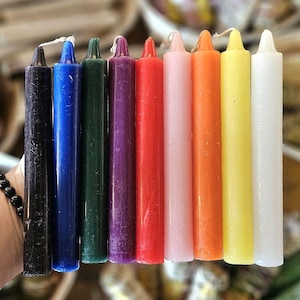 6&quot; Pillar Candle ONE CANDLE,  Meditation, Rituals, Spells, Candle Magick, Meditation Candle, Ritual Candle,