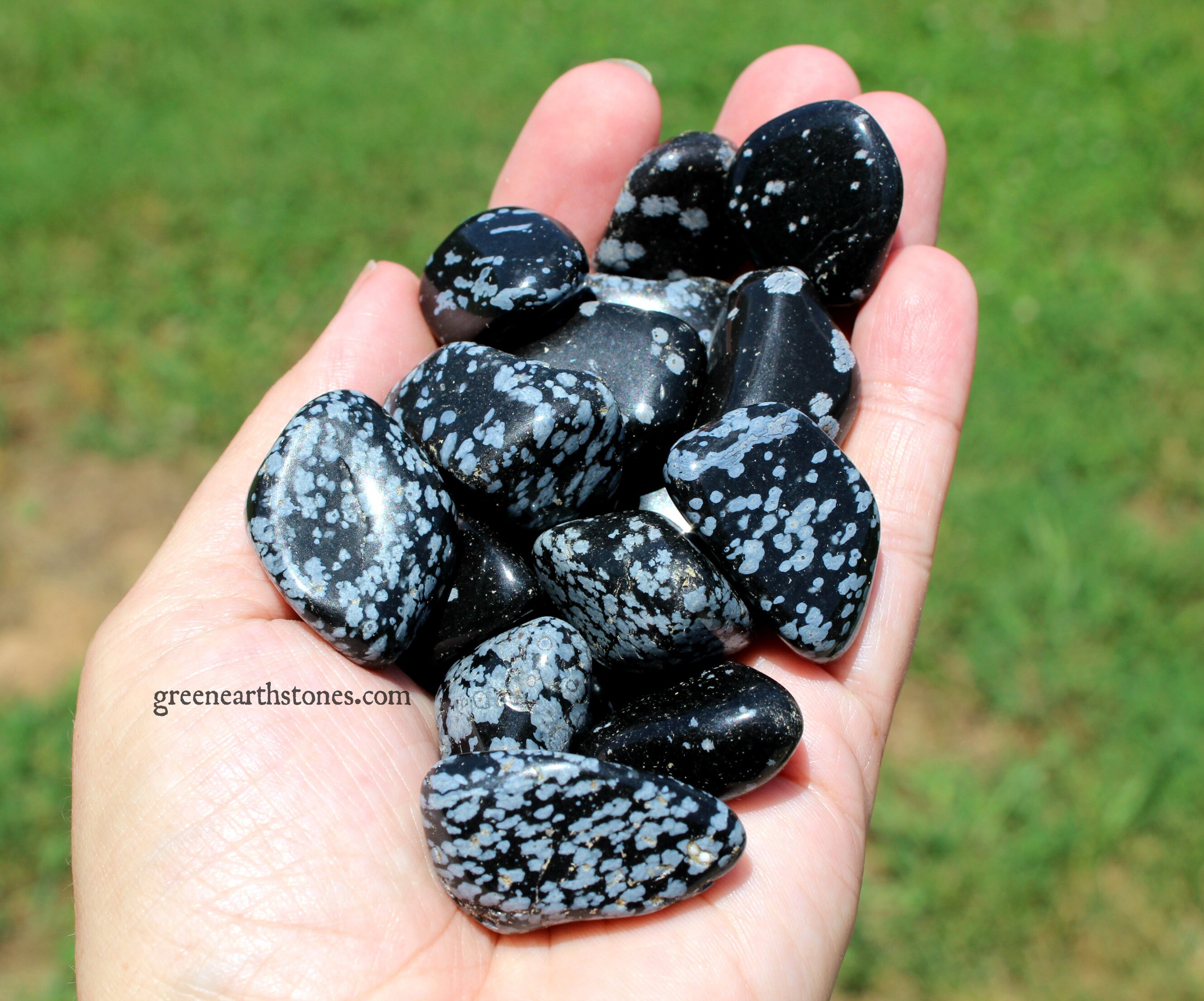 Snowflake Obsidian One Tumbled Stone Rock Hound Crystals Etsy Snowflake Obsidian One Tumbled Stone Rock Hound Crystals Etsy