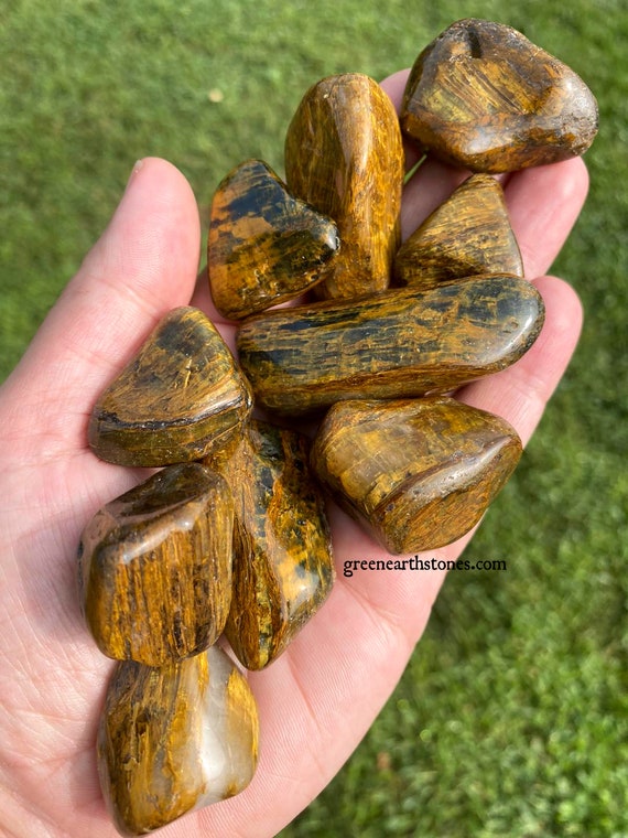 Buy 1 Lovely XL Lionskin Tumbled Stone Metaphysical Crystals