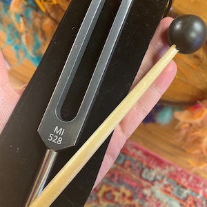 528 Hz Tuning Fork with Pouch
