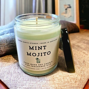 Mint Mojito, Soy Candle 8oz