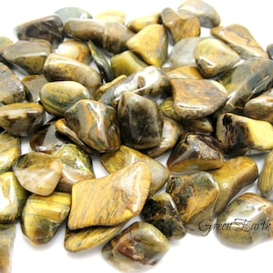 1 Lovely! Lionskin Tumbled Stone, Metaphysical crystals, pocket stones, Rock Hound, Quartz, Tigers Eye, Metaphysical Crystals,