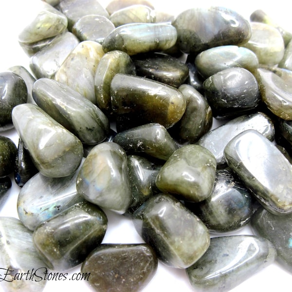 Labradorite Tumbled Stone, Crystal Healing, Rock Hound, Feng Shui, Arts & Crafts, Reiki, Meditation, Wire Wrapping, Gemstones,