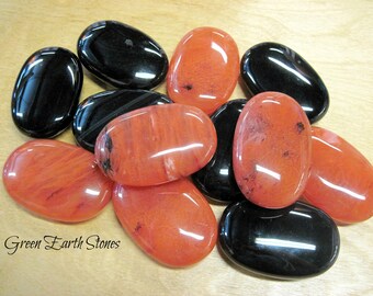 Black Obsidian JUMBO Palm Stone ONE, Rock Hound, Protection Stone, Metaphysical Crystals, Healing Stones,