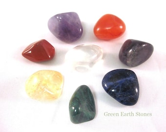 Crystal Mandala Kit, Crystal Healing, Tumbled Stones, Crystal Grid,