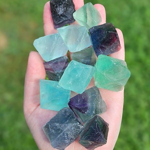 FLUORITE Octahedron, One, Large,
