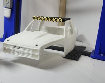 Pinched Squarebody C10 Printed Body  133MM WB Scx24