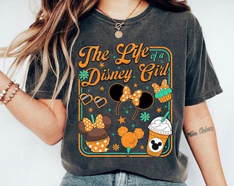 The Life Of A Disneyland Girl Family Group Shirt, The Life Of A Park Girl Shirt, Mickey Minnie Ears Birthday Shirt, DisneyTrip Concert Shirt