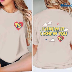 Comfort Colors Toy Story 5 Shirt, I Knew It I Knew You Tee, Toy Story Aesthetic Tshirt, Gift for Fan, Buzz Lightyear Shirt image 3