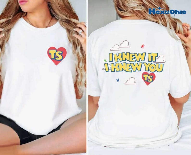 Comfort Colors Toy Story 5 Shirt, I Knew It I Knew You Tee, Toy Story Aesthetic Tshirt, Gift for Fan, Buzz Lightyear Shirt image 4