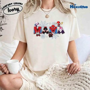 Retro Spidey and His Amazing Friends Family Matching Shirt, Spiderman Hero Theme Shirt, Hero Party Tee, Spidey Birthday Boy Girl Gift image 4
