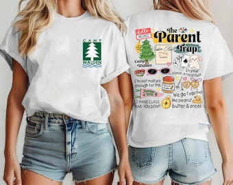 The Parent Trap Camp Walden Comfort Colors Shirt, Hallie Annie Parker Birthday Shirt, Camp Walden Vacation Shirt, Parker Knoll Shirt