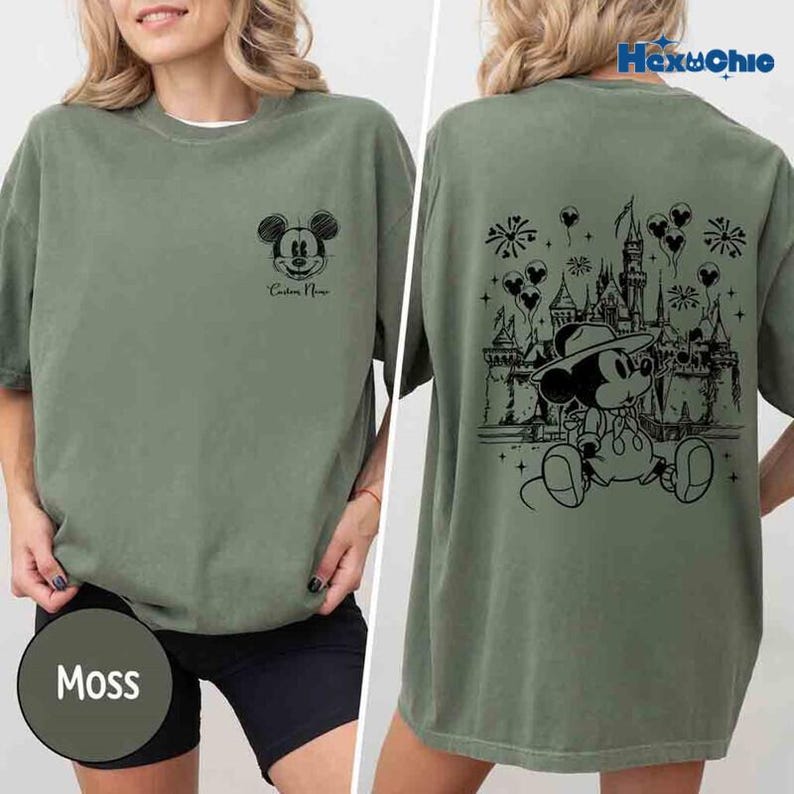 Personalized Disneyland Mickey Minnie Happiest Place One Earth Shirt, Disneyworld Family Trip Shirt, Disneyland Family Matching 2026 Tee image 4