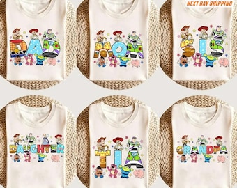 Comfort Custom Toy Story Birthday Shirt, Personalized Toy Story Shirt, Toy Story Dad Mom Shirt, Woody Buzz Lightyear, Birthday Shirt