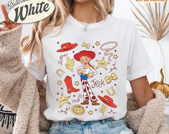 Comfort Toy Story Jessie Cowgirl Western Shirt, Coquette Jessie Shirt, Disneyland Toy Story Shirt, Girl Trip Shirt, Magic Kingdom