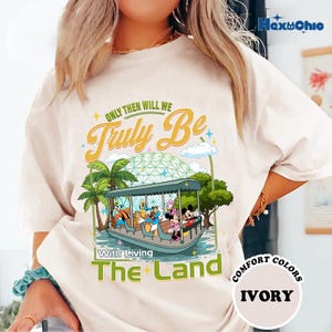 Living With The Land Epcot Farming Shirt, Mickey & friends WDW Theme Park T-shirt, 2026 Family Trip Outfit, Magic Kingdom The Land shirt