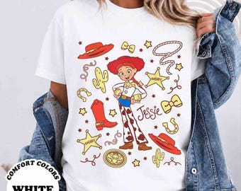 Personalized Toy Story Jessie Cowgirl Western Shirt, Coquette Jessie Shirt, Disneyland Toy Story Shirt, Girl Trip Shirt, Magic Kingdom