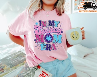 Comfort In My Spidey Mom Era Shirt, The Amazing Spider-Man Shirt, Spiderman Mom Shirt, Superhero Mom Shirt, Mother's Day Shirt
