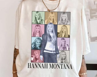 Retro Hannah Montana 20th Anniversary Vintage Comfort Colors Shirt, Disneychannel Hannah Montana Tee, Disneyword Channel Pop Star Tee