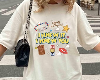 Comfort Colors Toy Story 5 Tee, I Knew It I Knew You Shirt, Long Live Tay Story Shirt, You've Got a Friend in Me, Disneyland Trip Tee