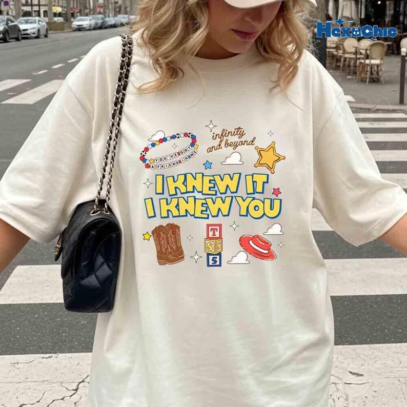 Comfort Colors Toy Story 5 Tee, I Knew It I Knew You Shirt, Long Live Tay Story Shirt, You've Got a Friend in Me, Disneyland Trip Tee image 1