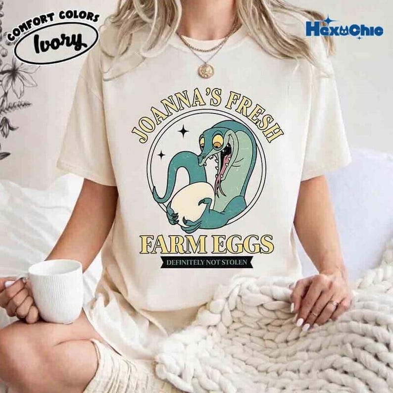 Disneyland Rescuers Down Under Joanna Shirt, Disneyland Joanna's Fresh Farm Eggs Tee, Disneyland Vacation 2026 Tee, Disneytrip shirt image 2