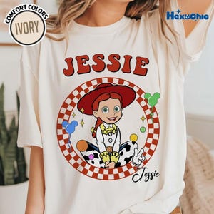 Personalized Toy Story Shirt, Disneyland Family Trip Tee, Disneyland Vacation Shirt, Retro Checkered Disneyland Tee, Disneyland World Gift image 2
