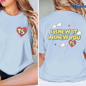 Comfort Colors Toy Story 5 Shirt, I Knew It I Knew You Tee, Toy Story Aesthetic Tshirt, Gift for Fan, Buzz Lightyear Shirt image 2