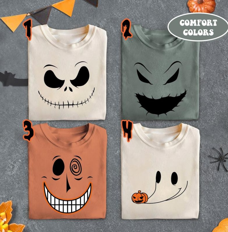 Nightmare Before Christmas Halloween Costume Shirt, Jack Sally Oogie Boogie Zero Mayor Shirt, Disneyland Halloween Trip, Halloween Party Bild 1