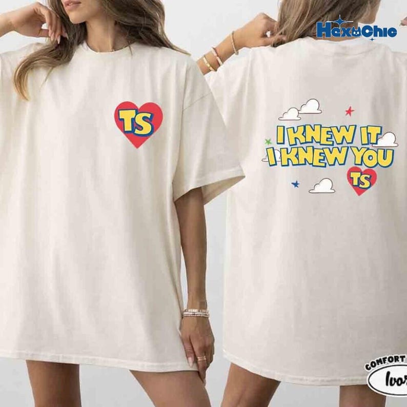 Comfort Colors Toy Story 5 Shirt, I Knew It I Knew You Tee, Toy Story Aesthetic Tshirt, Gift for Fan, Buzz Lightyear Shirt image 1