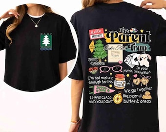Vintage The Parent Trap Camp Walden Comfort Colors Shirt, Hallie Annie Parker Birthday Shirt, Camp Walden Vacation Shirt, Parker Knoll Shirt