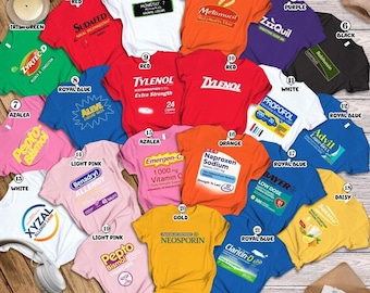 Medical Matching Shirts, Pharmacy Halloween Costume Shirts, Halloween Nurse Costume Party Tees, Doctor Group Shirts, Pharmacy Shirt For Team