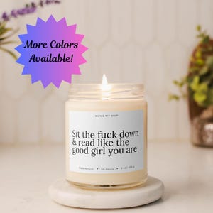 Smut Reader, Smut Lover Gift, Funny Candle Gift, Funny Gift For Her, Smut Gift, Booklover Gift, Romantasy Lover Gift, Bookish Candle