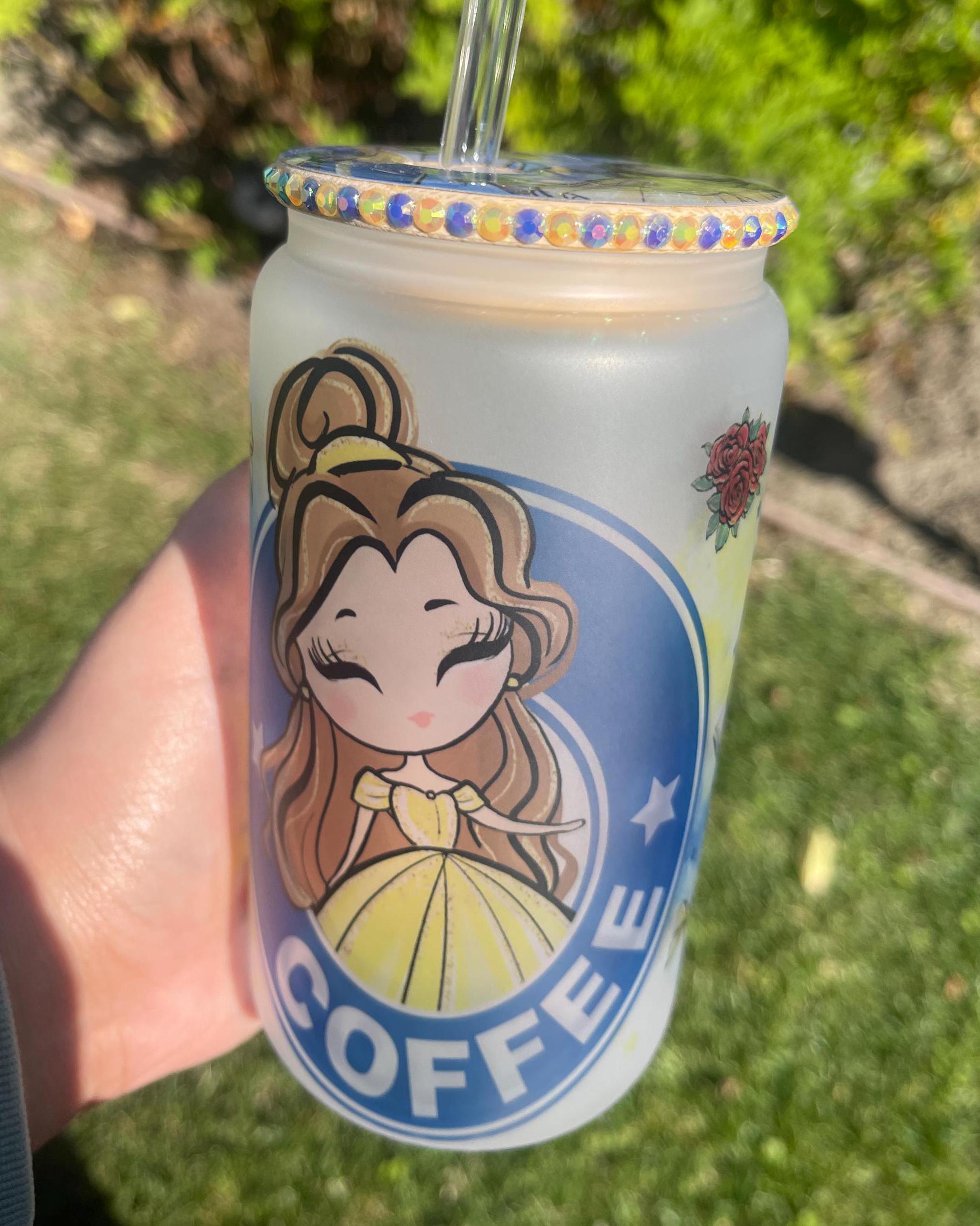 Beauty and the Beast Starbucks Tumbler - Etsy