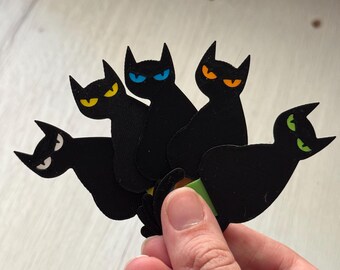 Cat bookmarks - adorable cats for books, cat lover gift